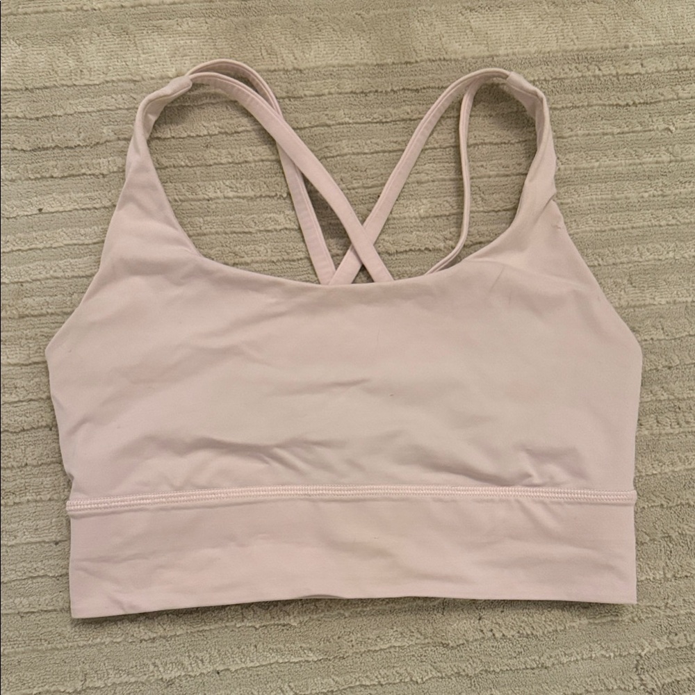 Lululemon Athletica Light Pink Sports Bra